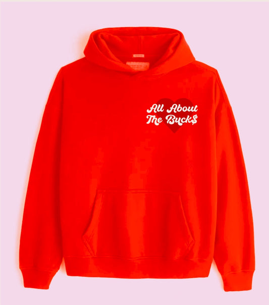 Red/Red Heart Hoodie
