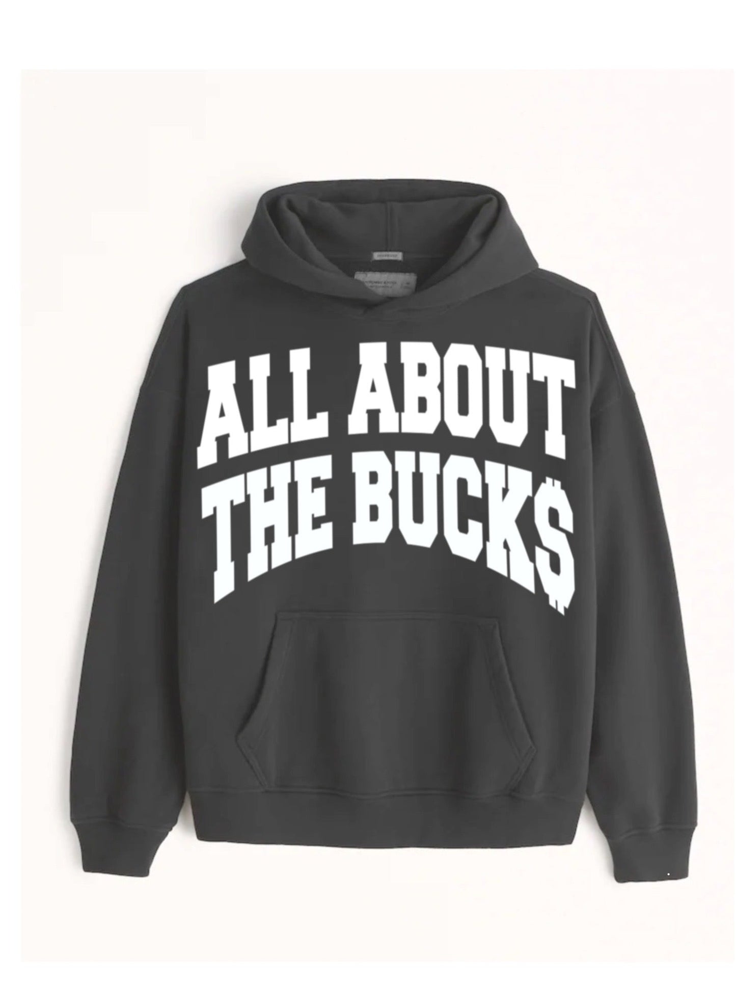 AllAboutTheBuck$ Big Printed Hoodie