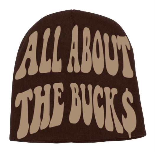 AllAboutTheBuck$ Brown Beanie