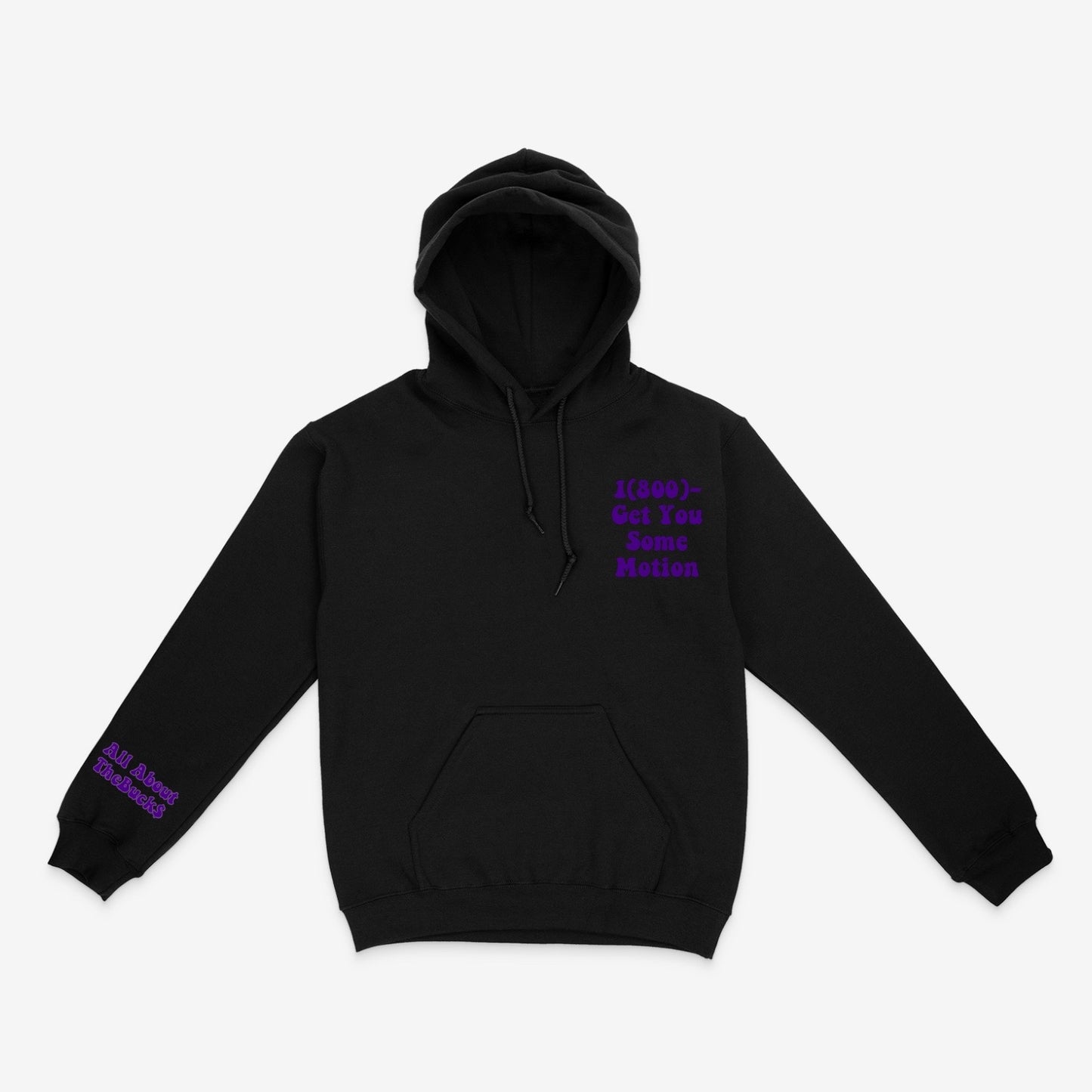 Black/Purple Slow Motion Hoodie