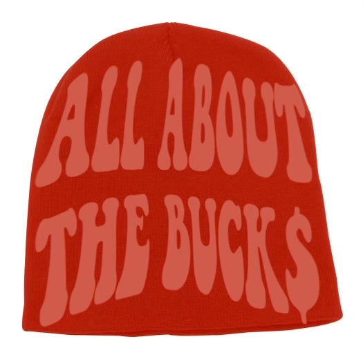 AllAboutTheBuck$ Red Beanie