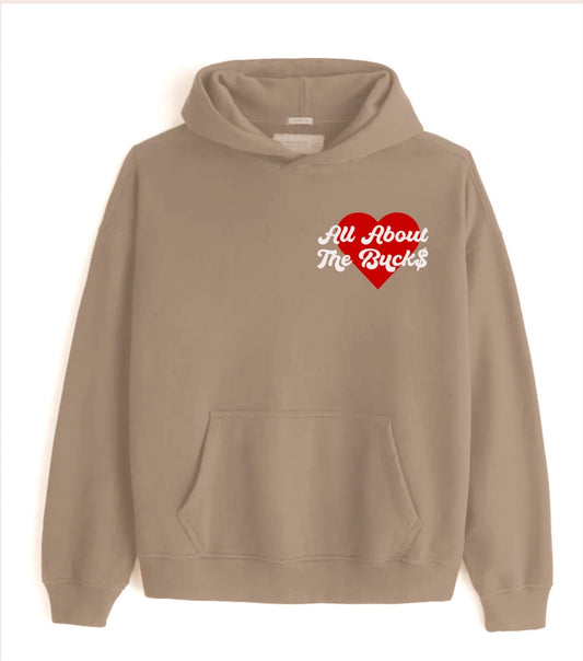 AllAboutTheBuck$ Heart Hoodie