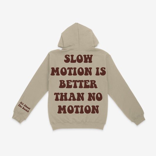 Tan/brown Slow Motion Hoodie