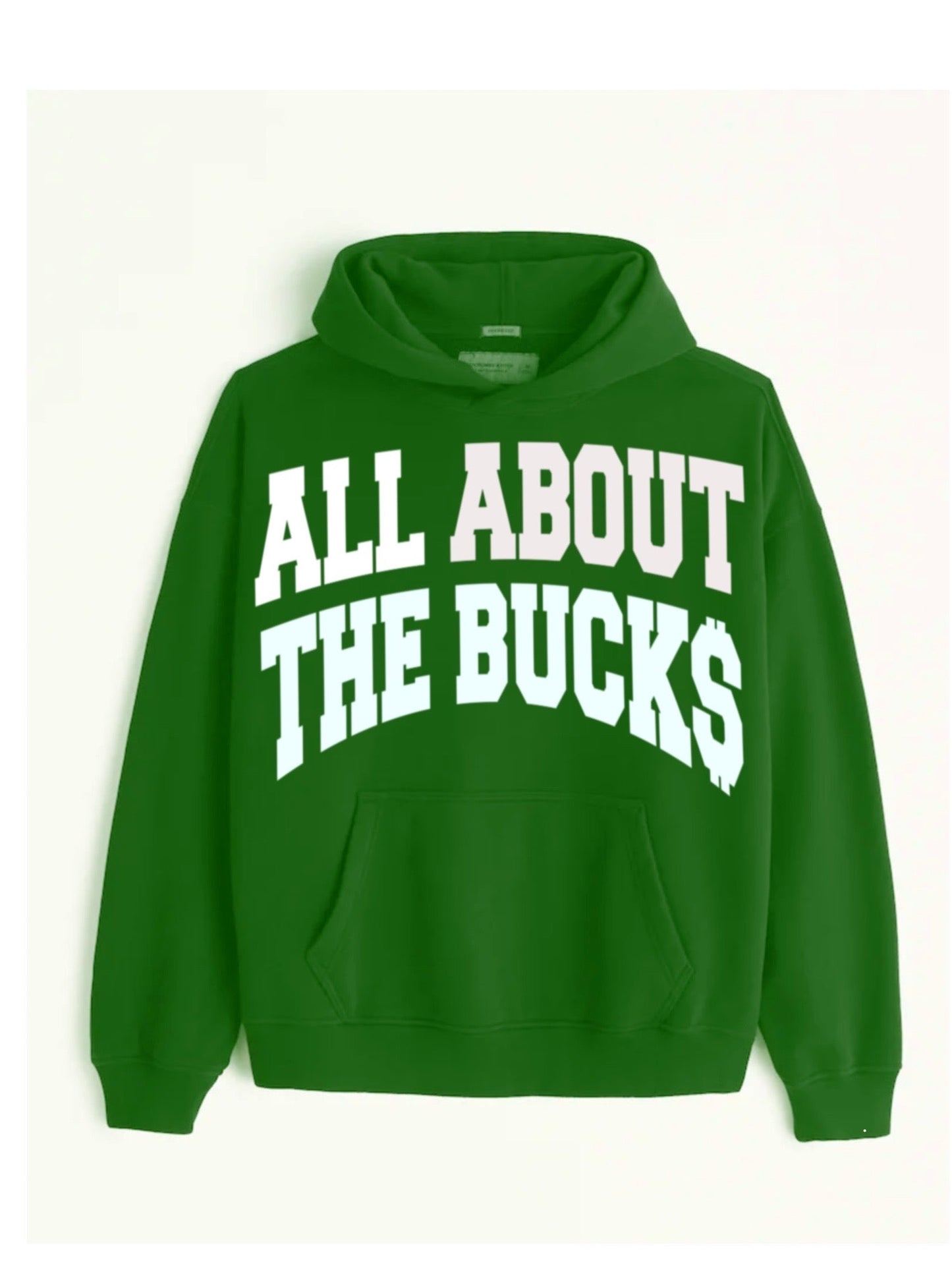 AllAboutTheBuck$ Big Printed Hoodie