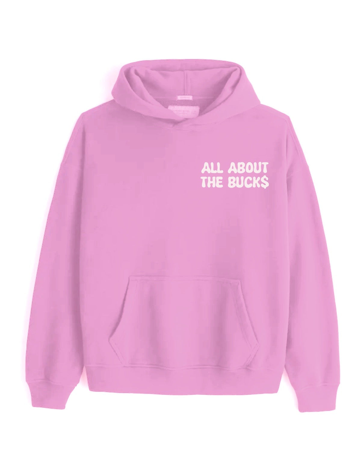 AllAboutTheBuck$ Small Logo Hoodie