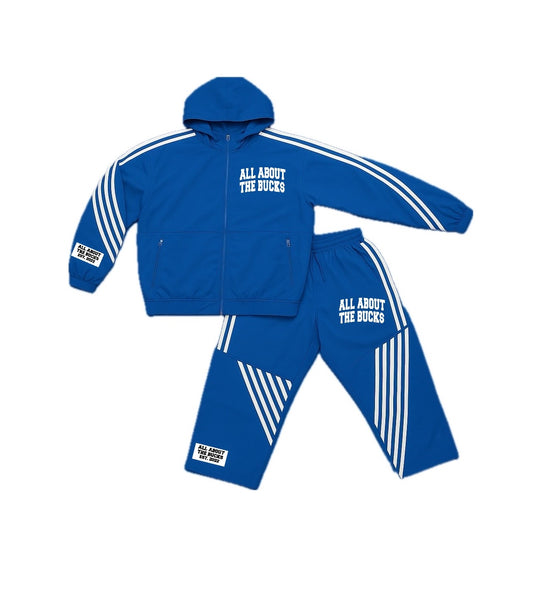 Blue Nylon Vintage Track Set