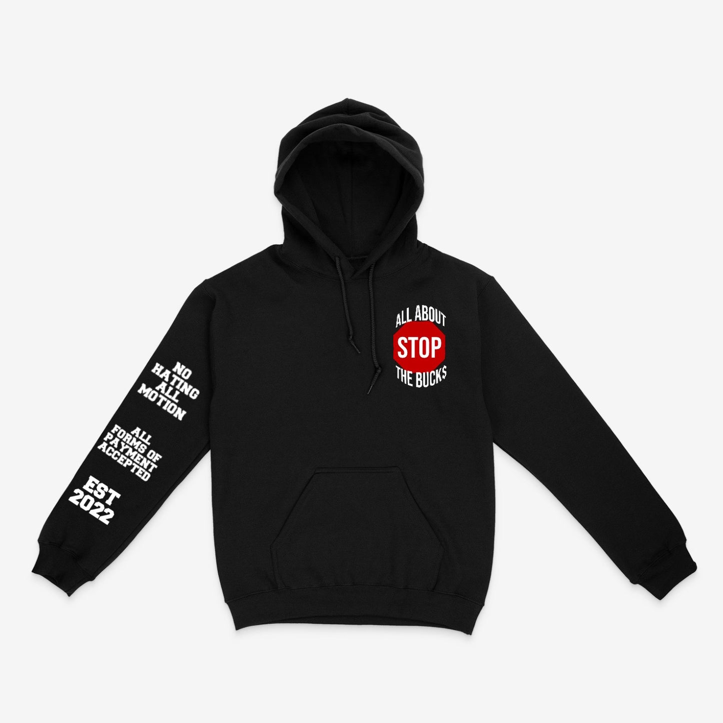 Stop The Hate Black Hoodie
