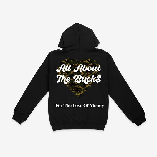 AllAboutTheBuck$ Camo Hoodie
