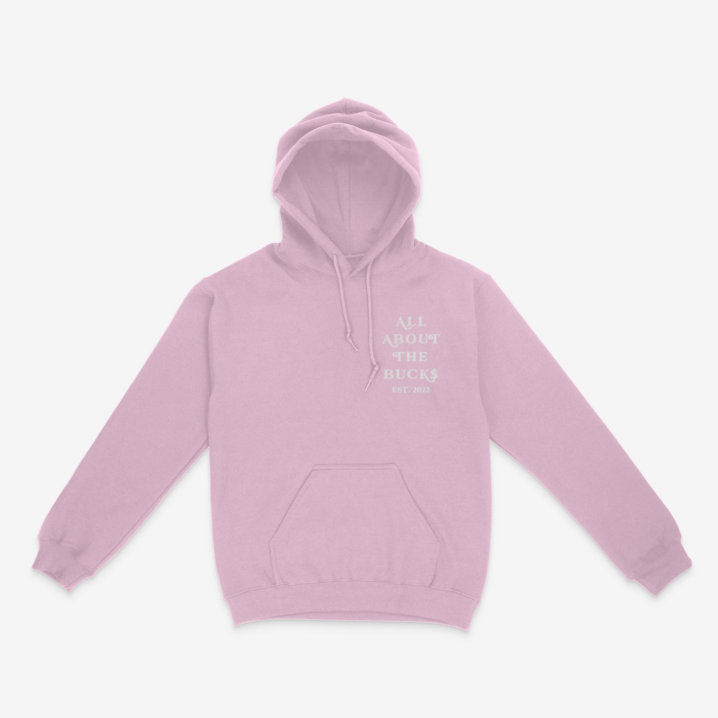 AllAboutTheBuck$ Pink Hoodie