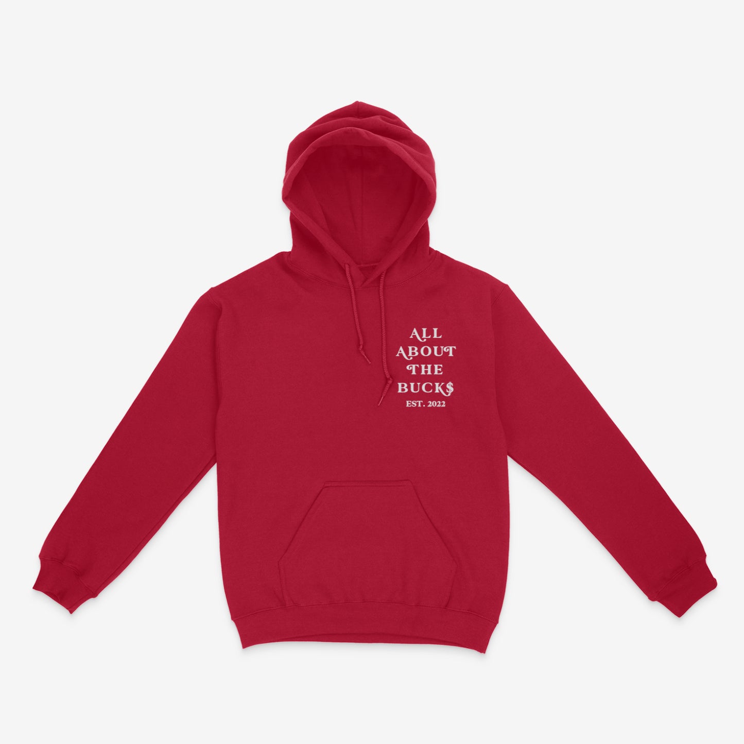 AllAboutTheBuck$ Red Hoodie