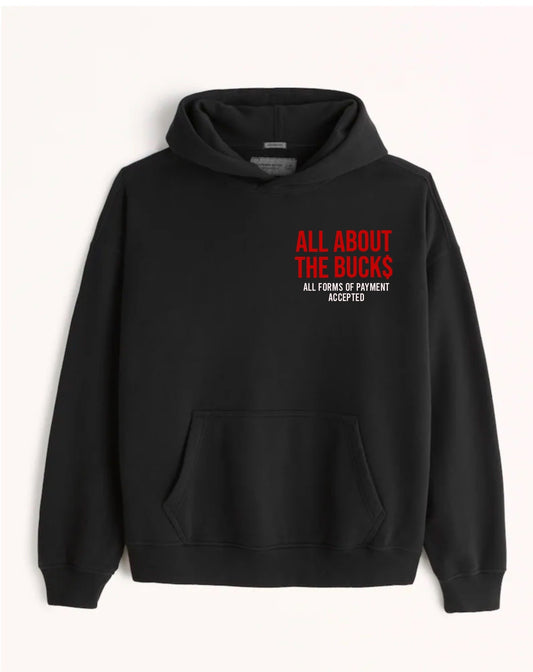 Black/Red All Forms Hoodie