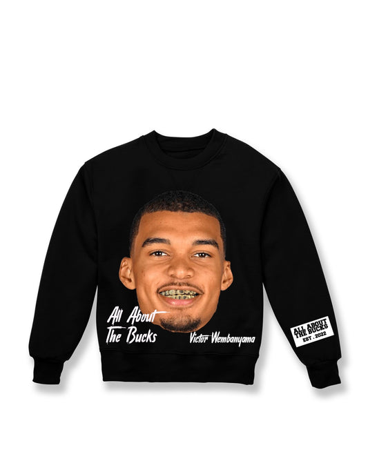 Wemby Gold Grill Crew Neck