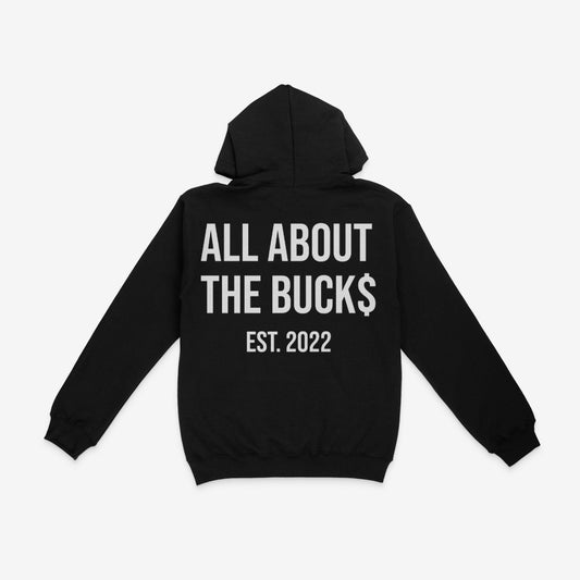 Black AllAboutTheBuck$ Box Logo Hoodie
