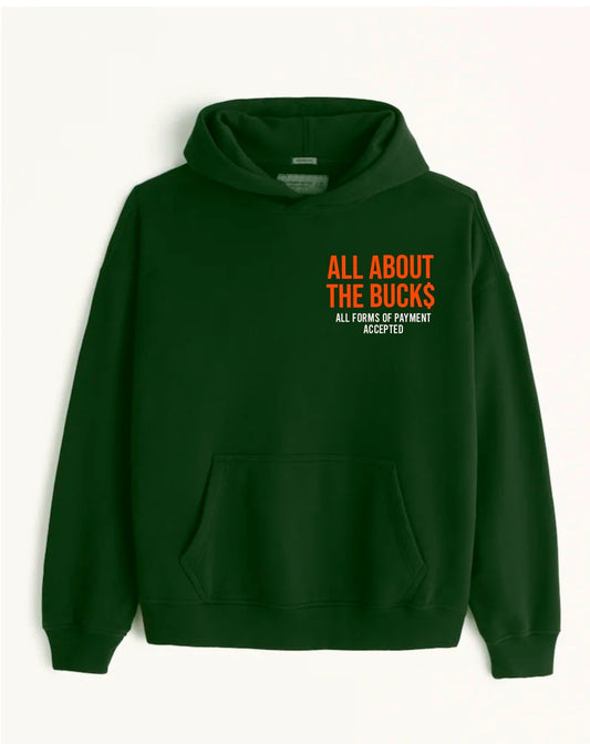 Green/Orange All Forms Hoodie