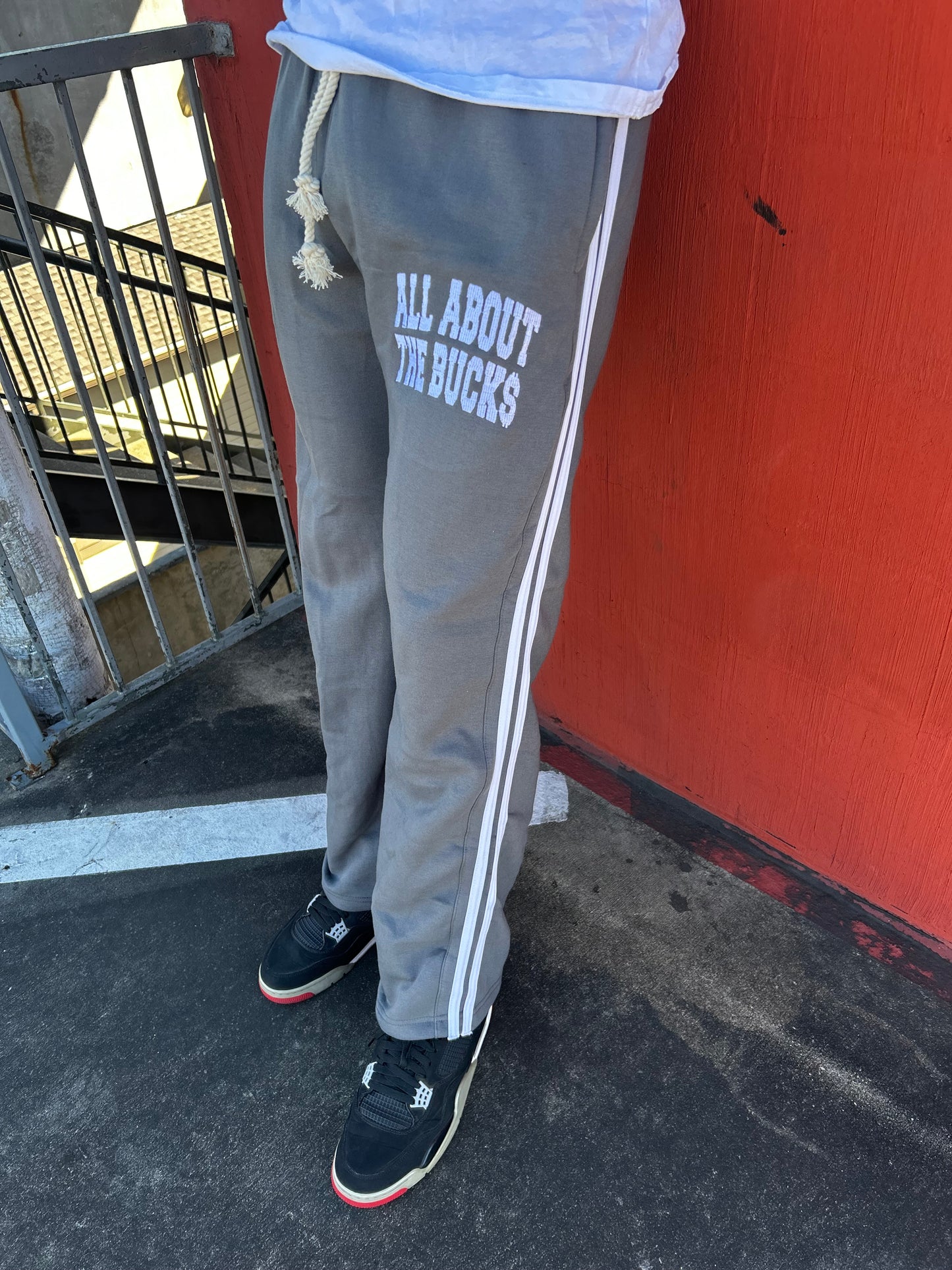 AllAboutTheBuck$ Gray Baggy Sweats