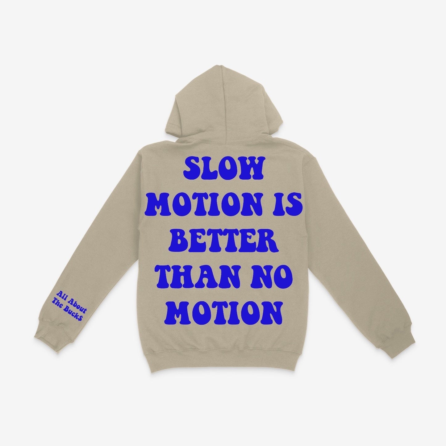 Tan/blue Slow Motion Hoodie