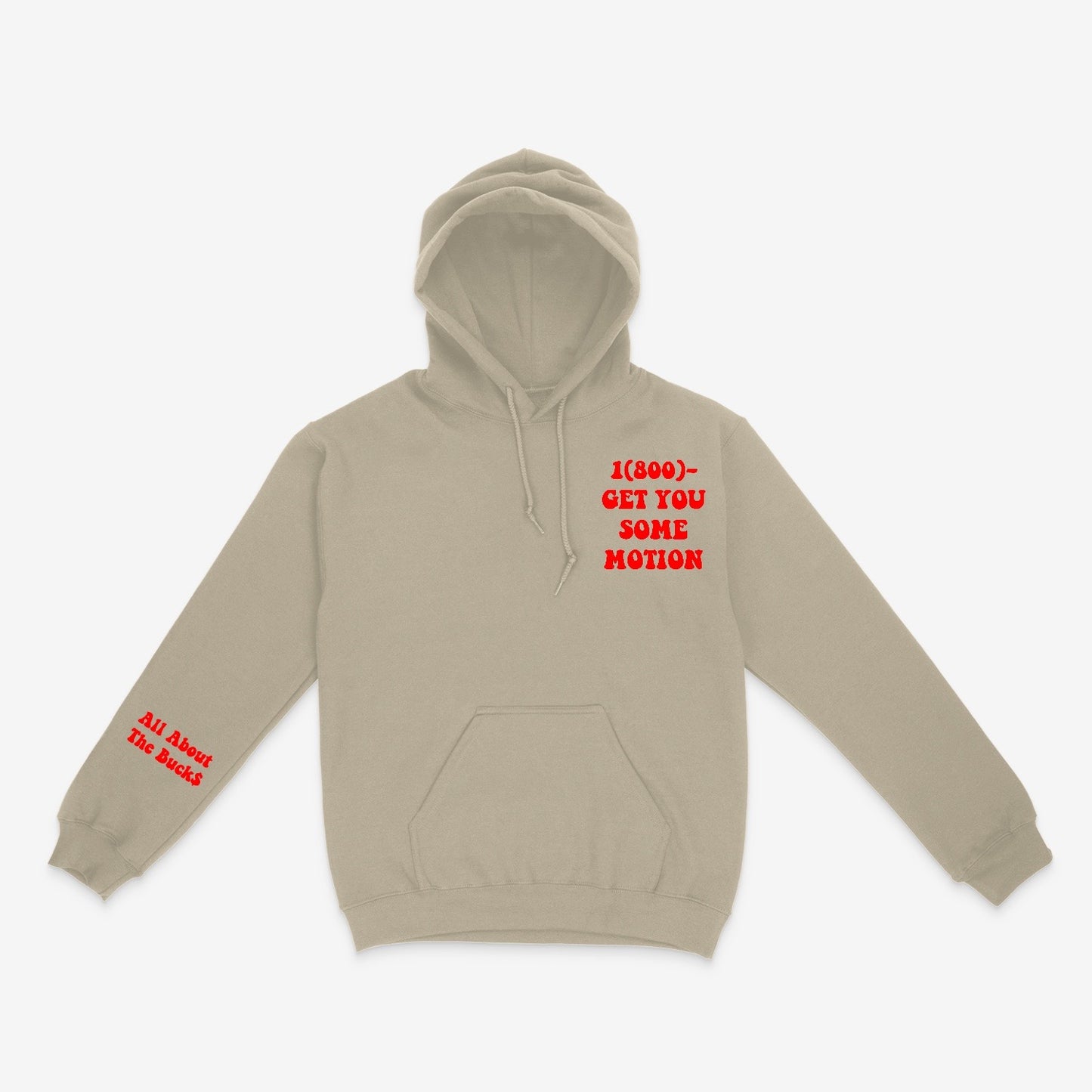 Tan/Red Slow Motion Hoodie