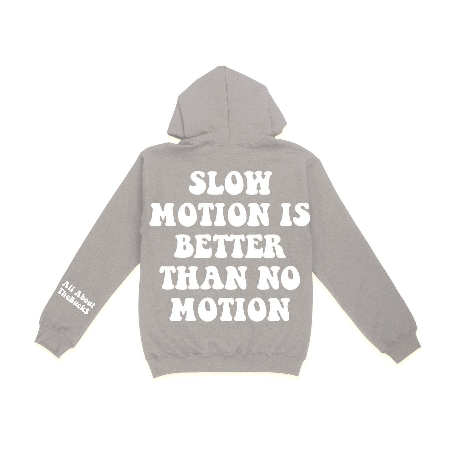 Grey Slow Motion Hoodie