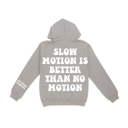 Grey Slow Motion Hoodie