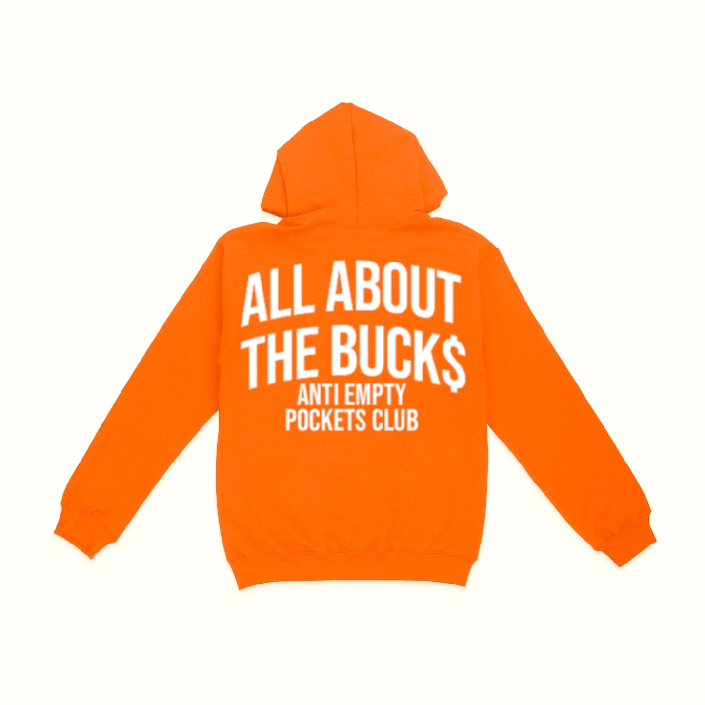 Orange Anti Empty Pockets Hoodie