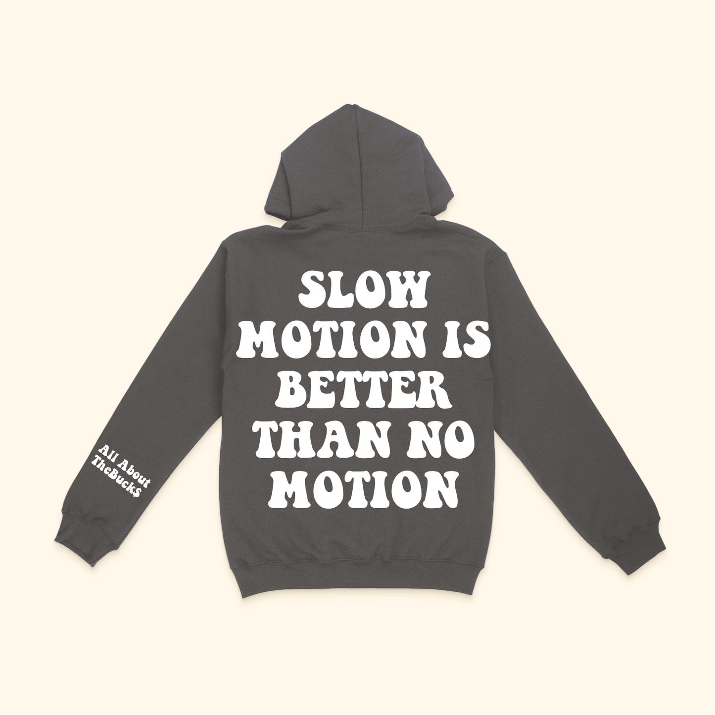 Dark Grey Slow Motion Hoodie