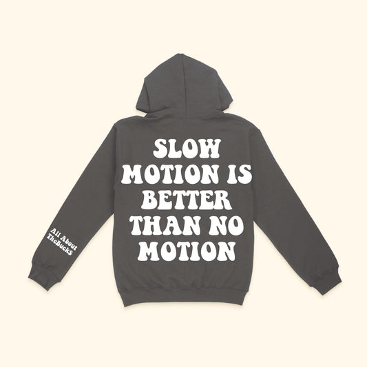 Dark Grey Slow Motion Hoodie