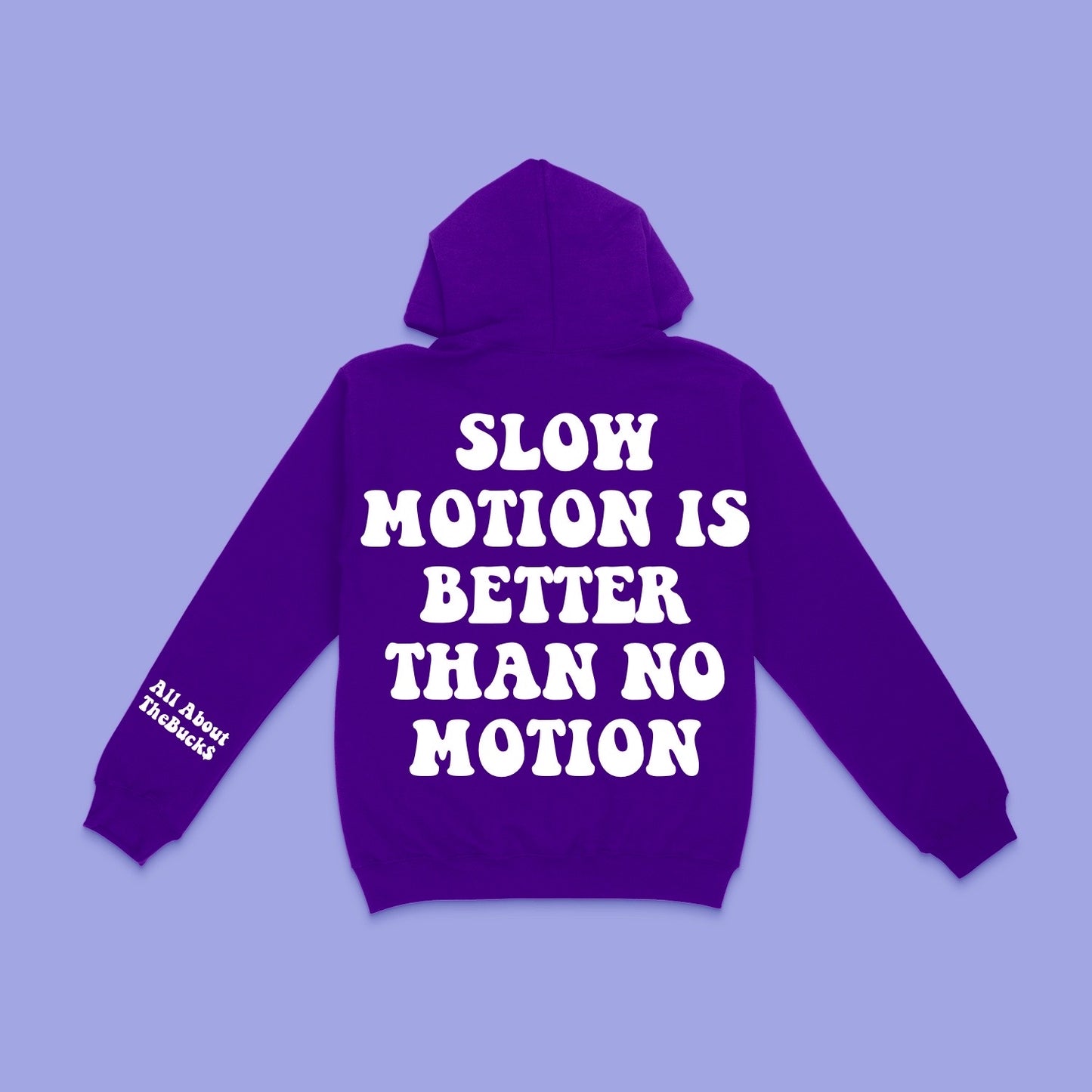 Purple Slow Motion Hoodie