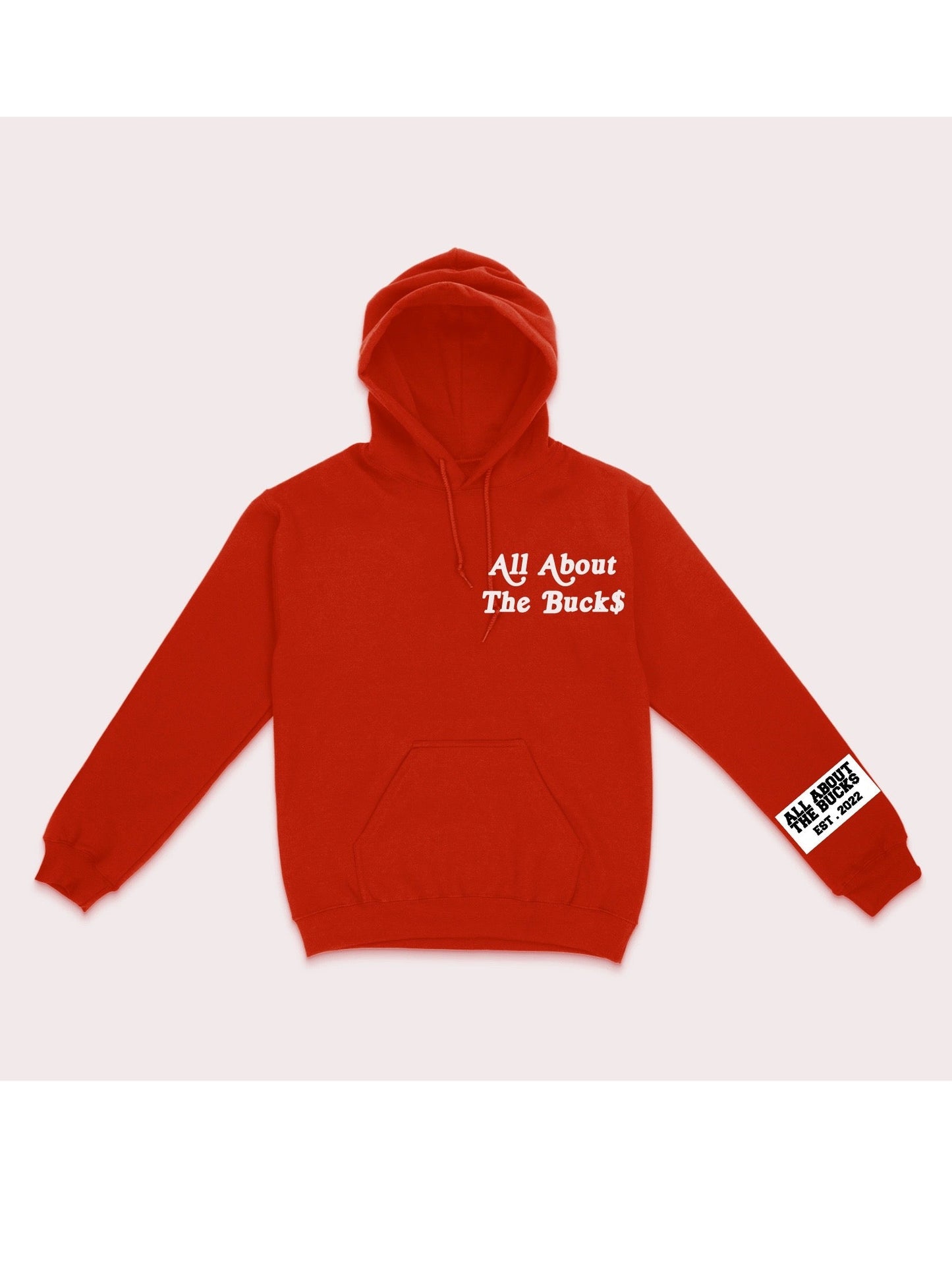 Red I Was Chasing Buck$ Hoodies