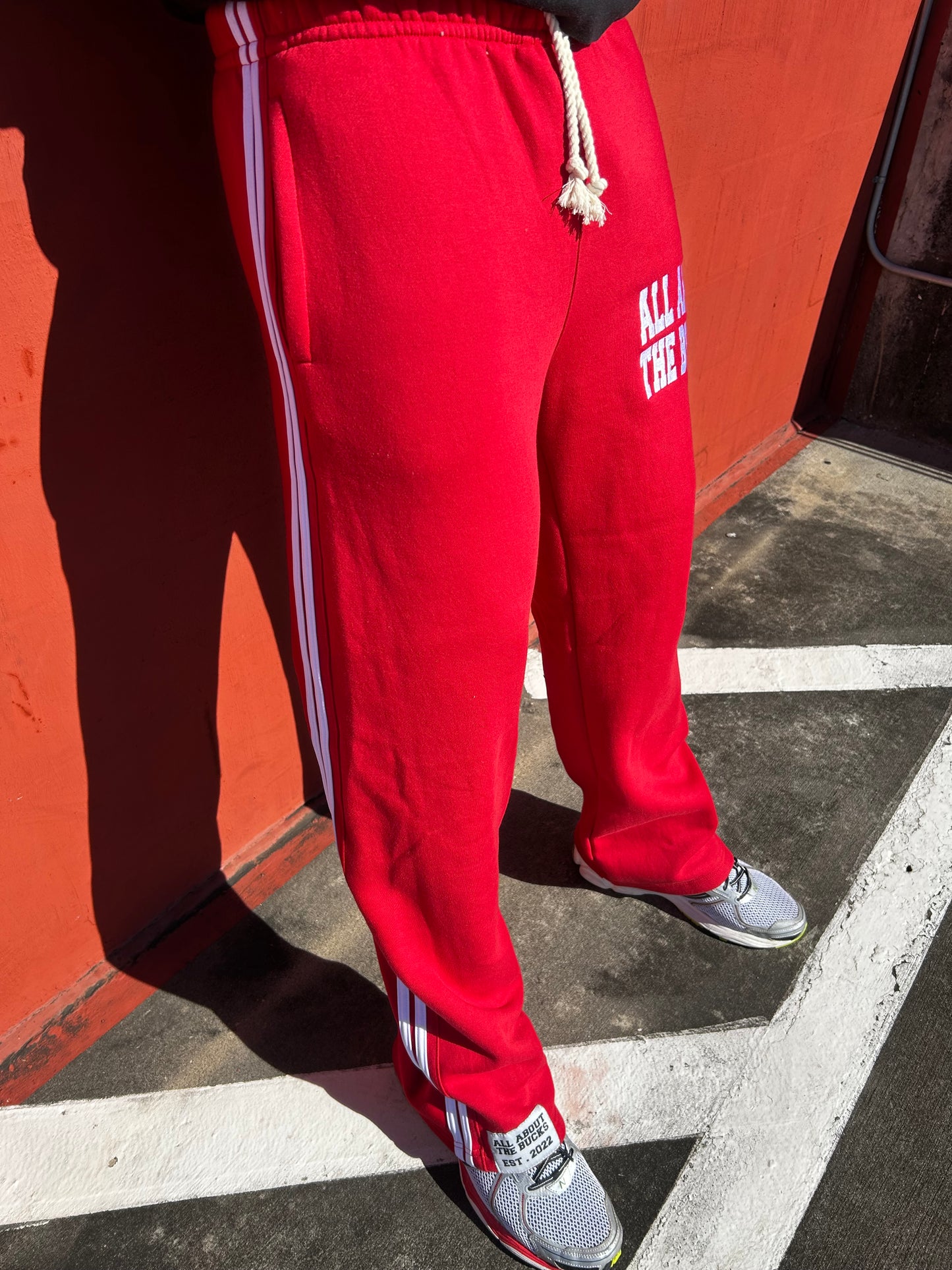 AllAboutTheBuck$ Red Baggy Sweats