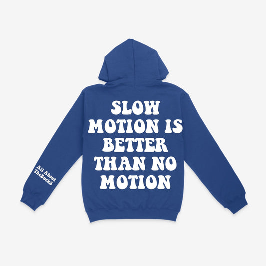 Blue Slow Motion Hoodie