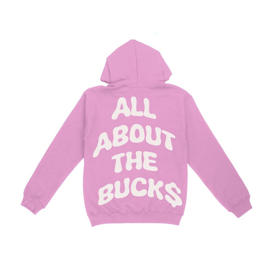 Pink AllAboutTheBuck$ Hoodie