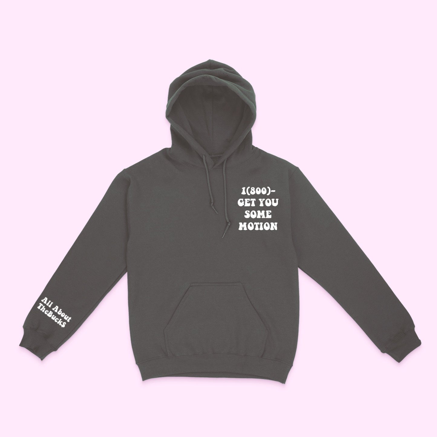 Dark Grey Slow Motion Hoodie