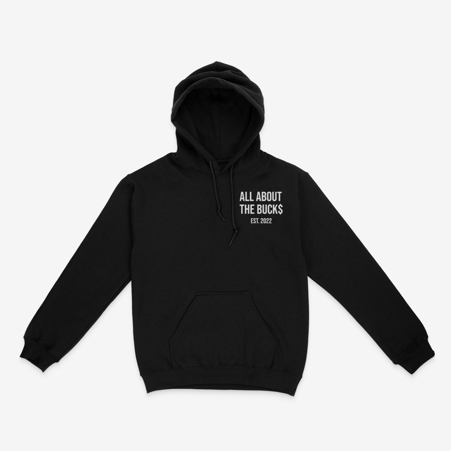 Black AllAboutTheBuck$ Box Logo Hoodie