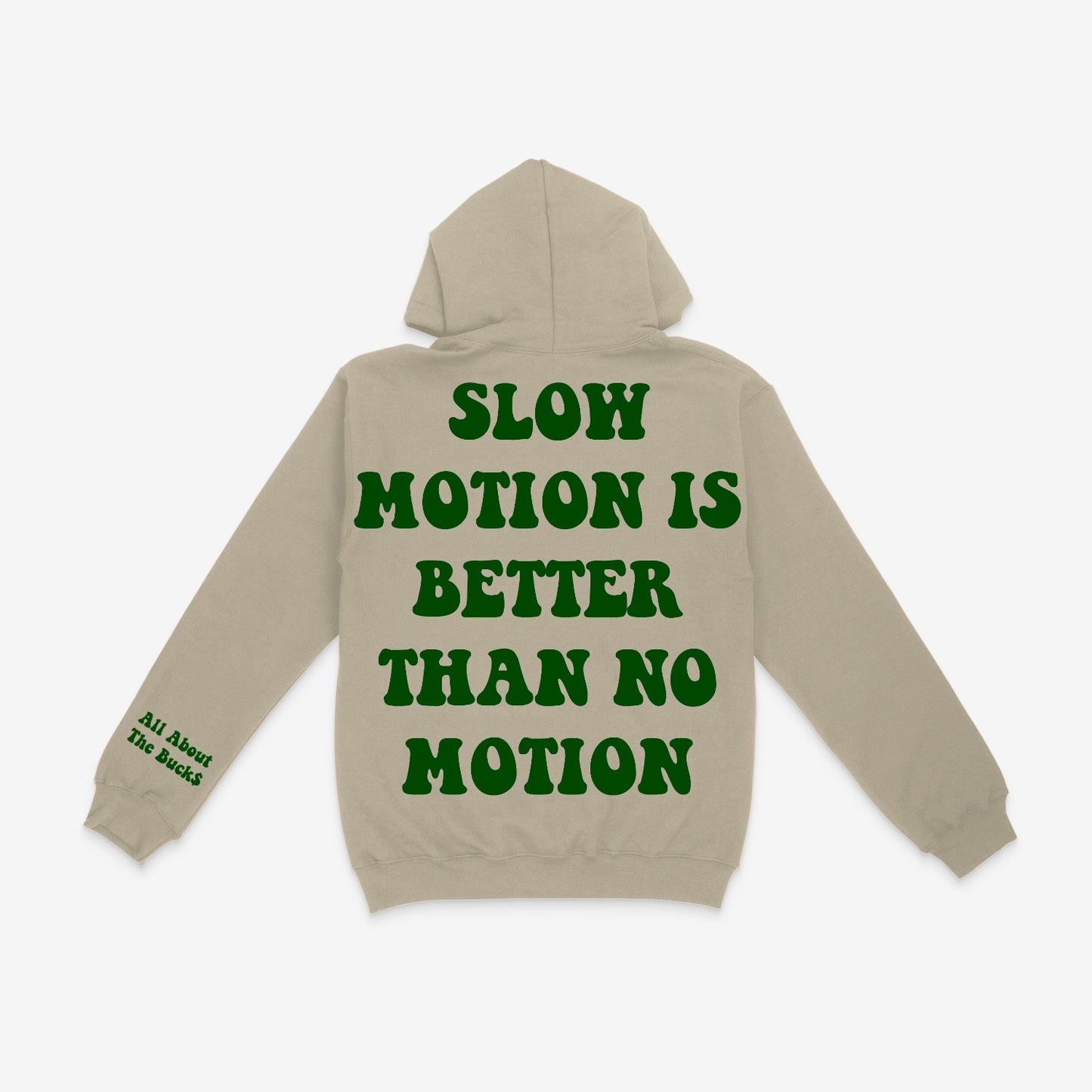 Tan/green Slow Motion Hoodie