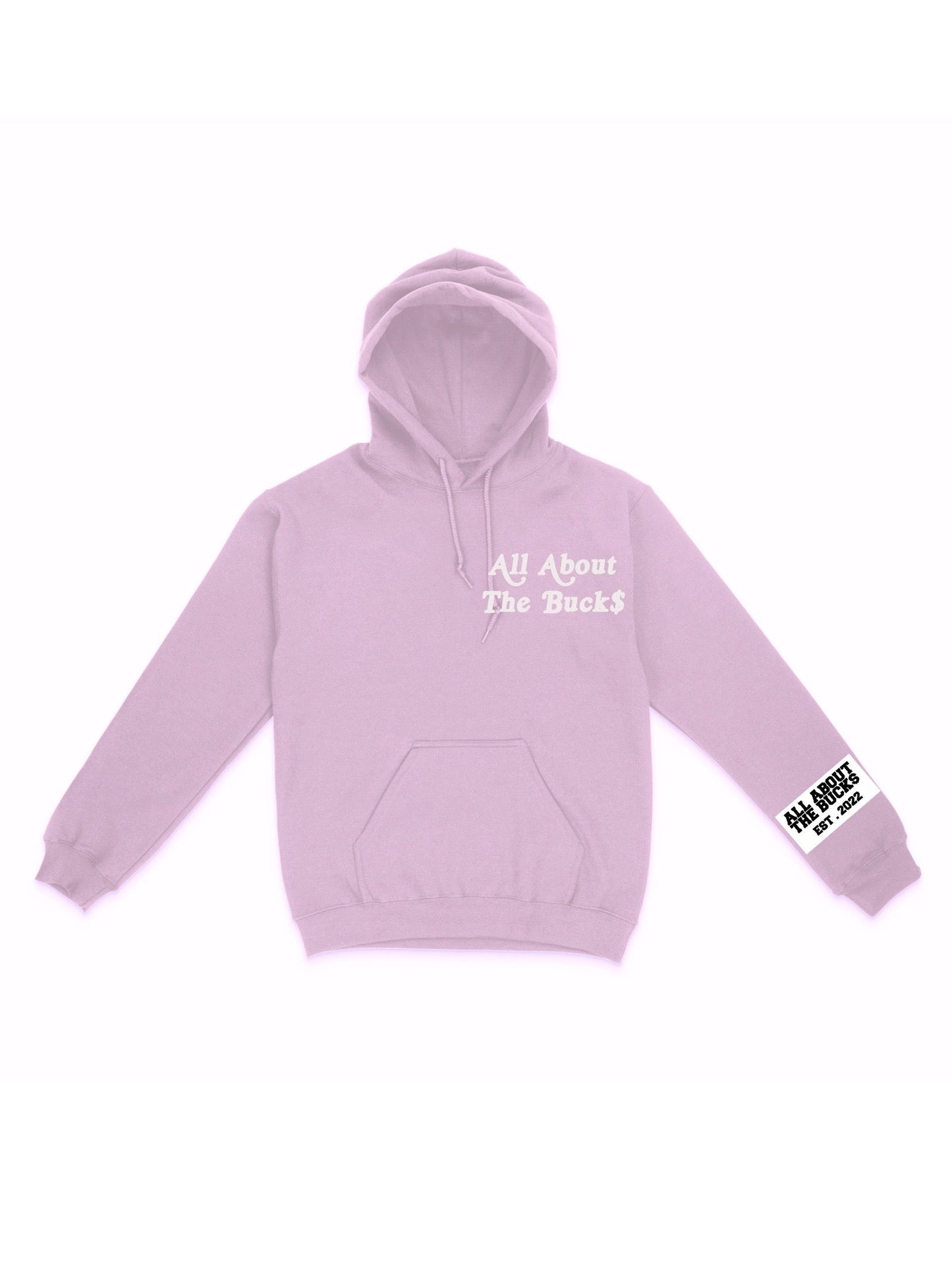 Pink I Was Chasing Buck$ Hoodiesn