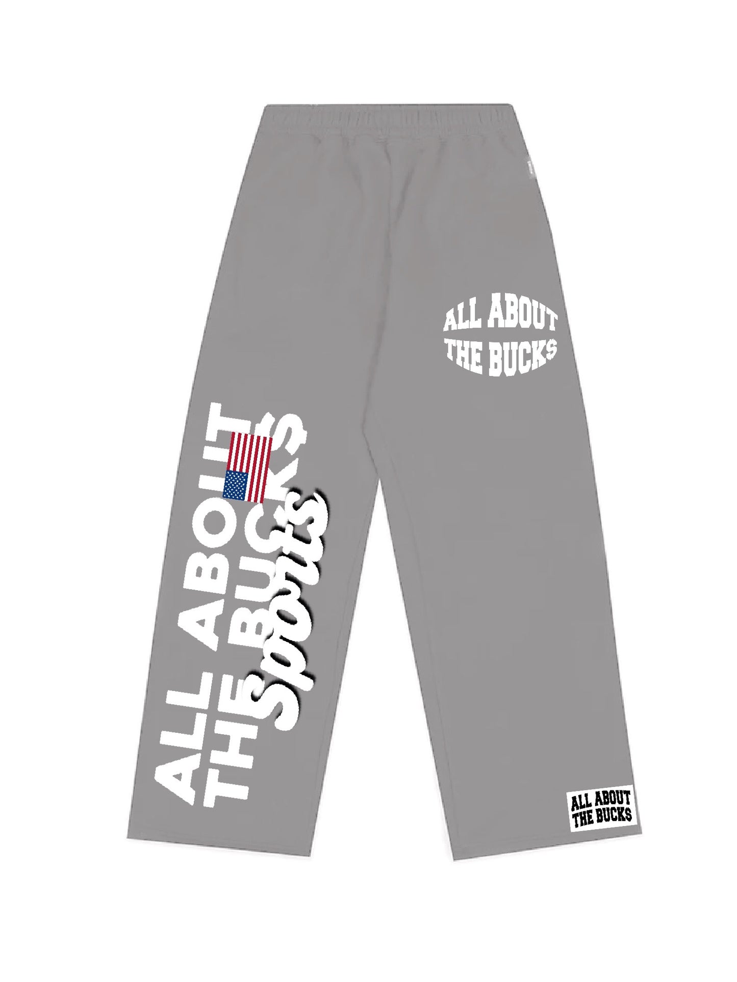 Grey AllAboutTheBuck$ Sports Sweats
