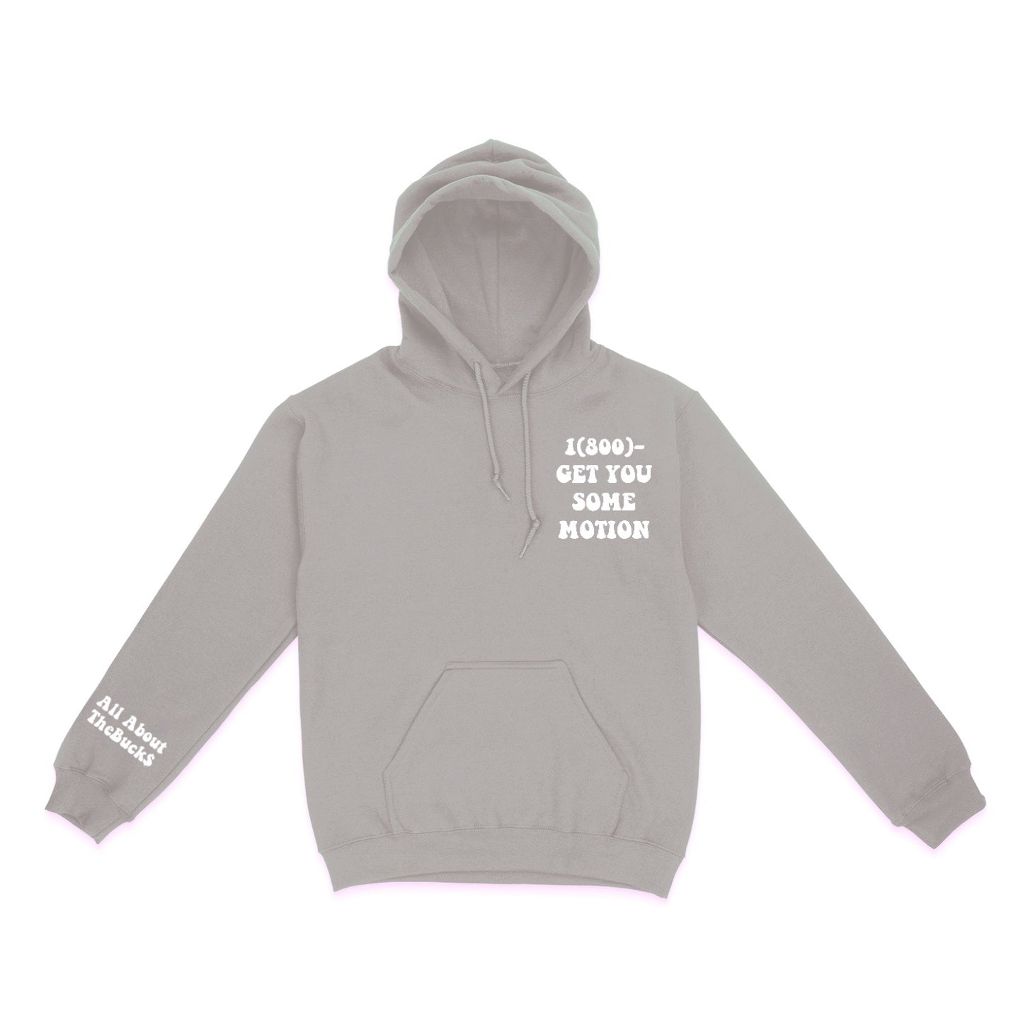 Grey Slow Motion Hoodie