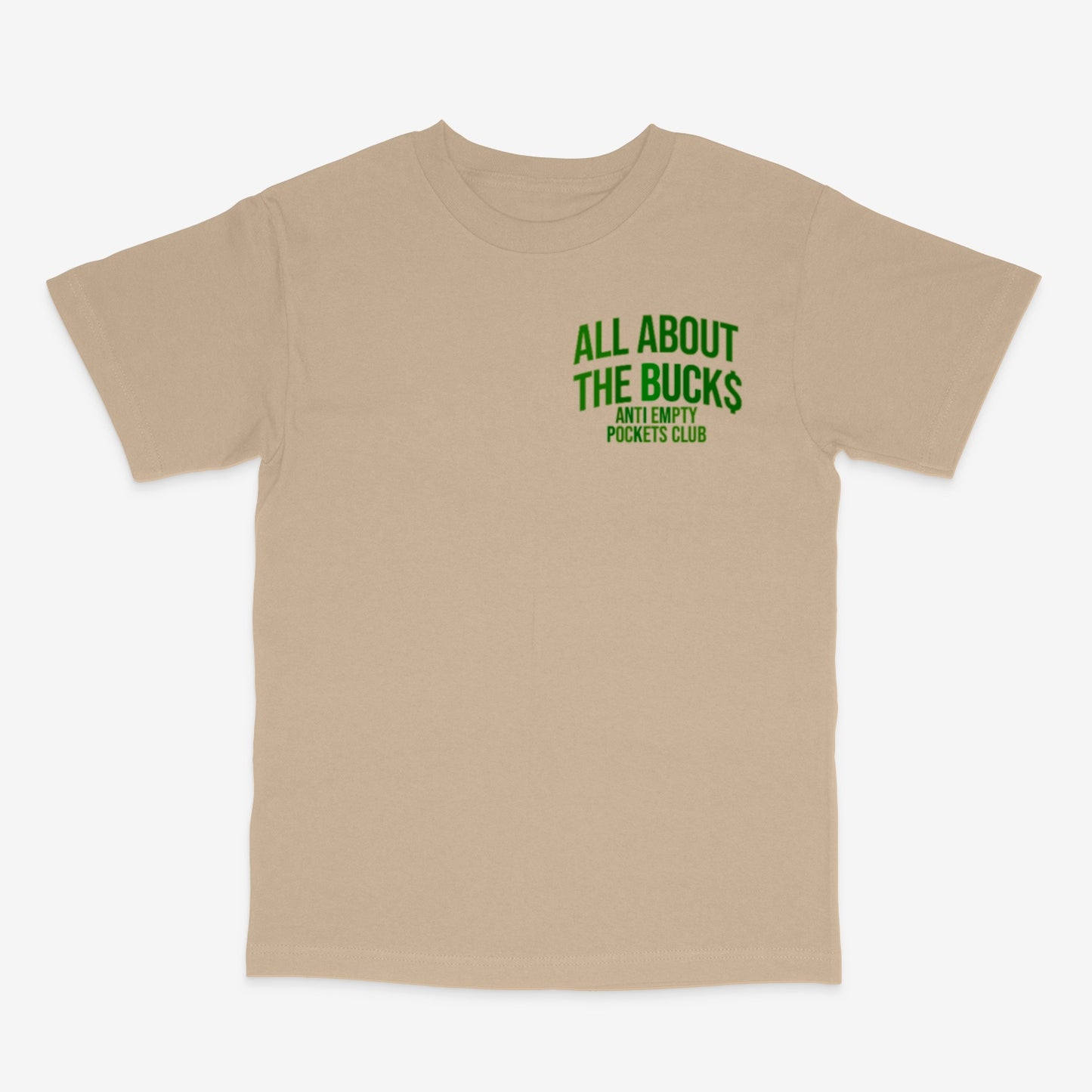Anti Empty Pockets Club Tan/Green Shirt