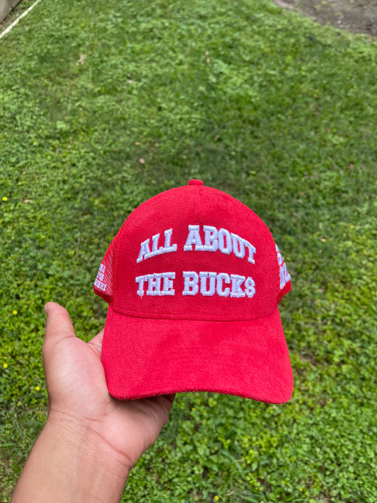 AllAboutTheBuck$ Red Trucker Cap