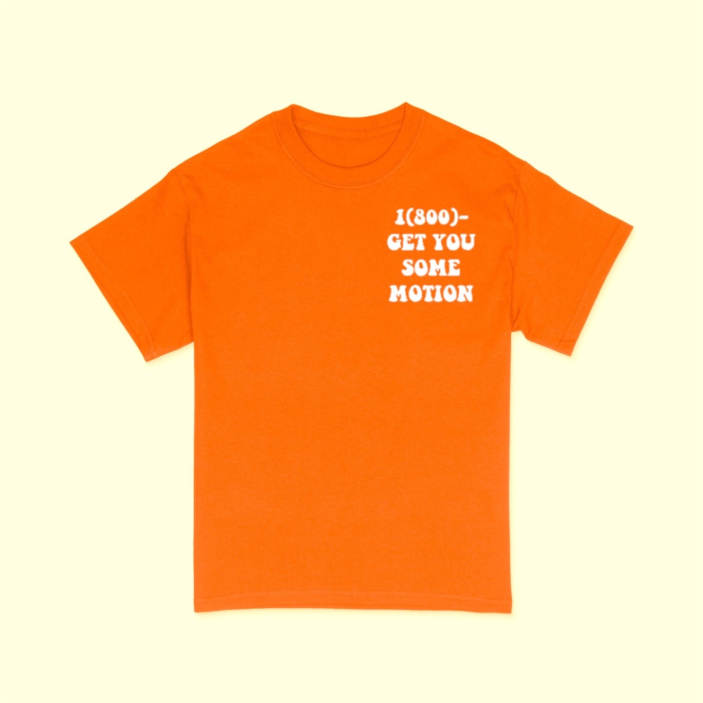 Orange Slow Motion Shirt