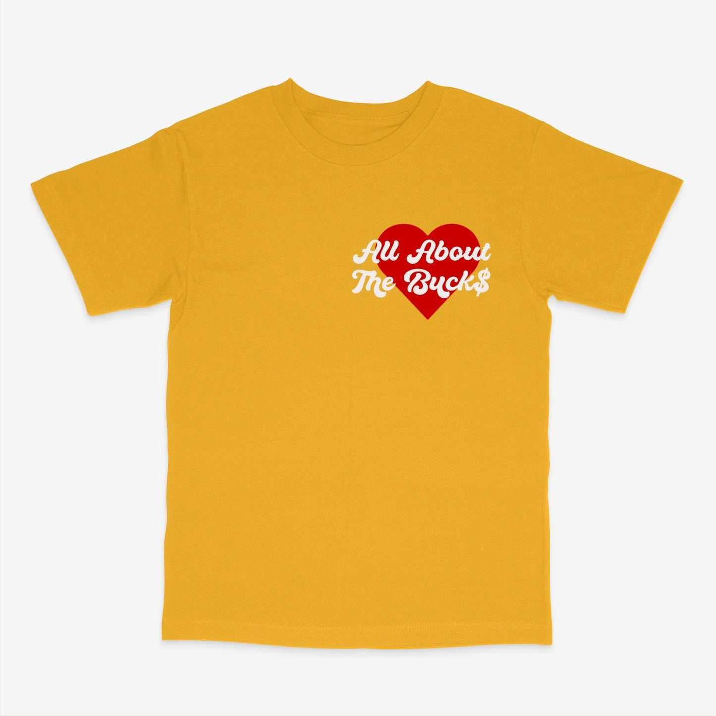 Yellow/Red Heart Tee