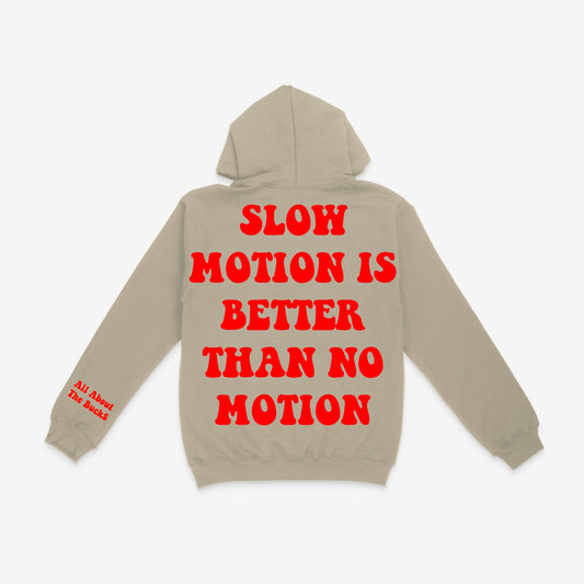 Tan Slow Motion Hoodie