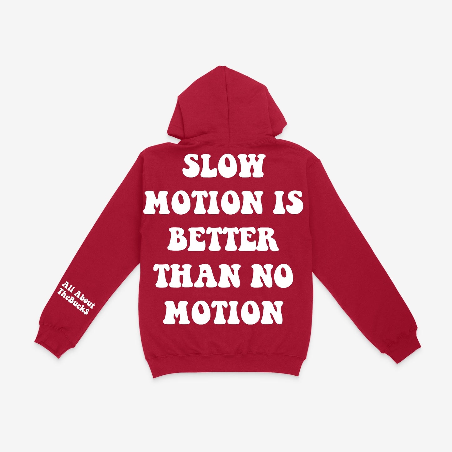 Red Slow Motion Hoodie