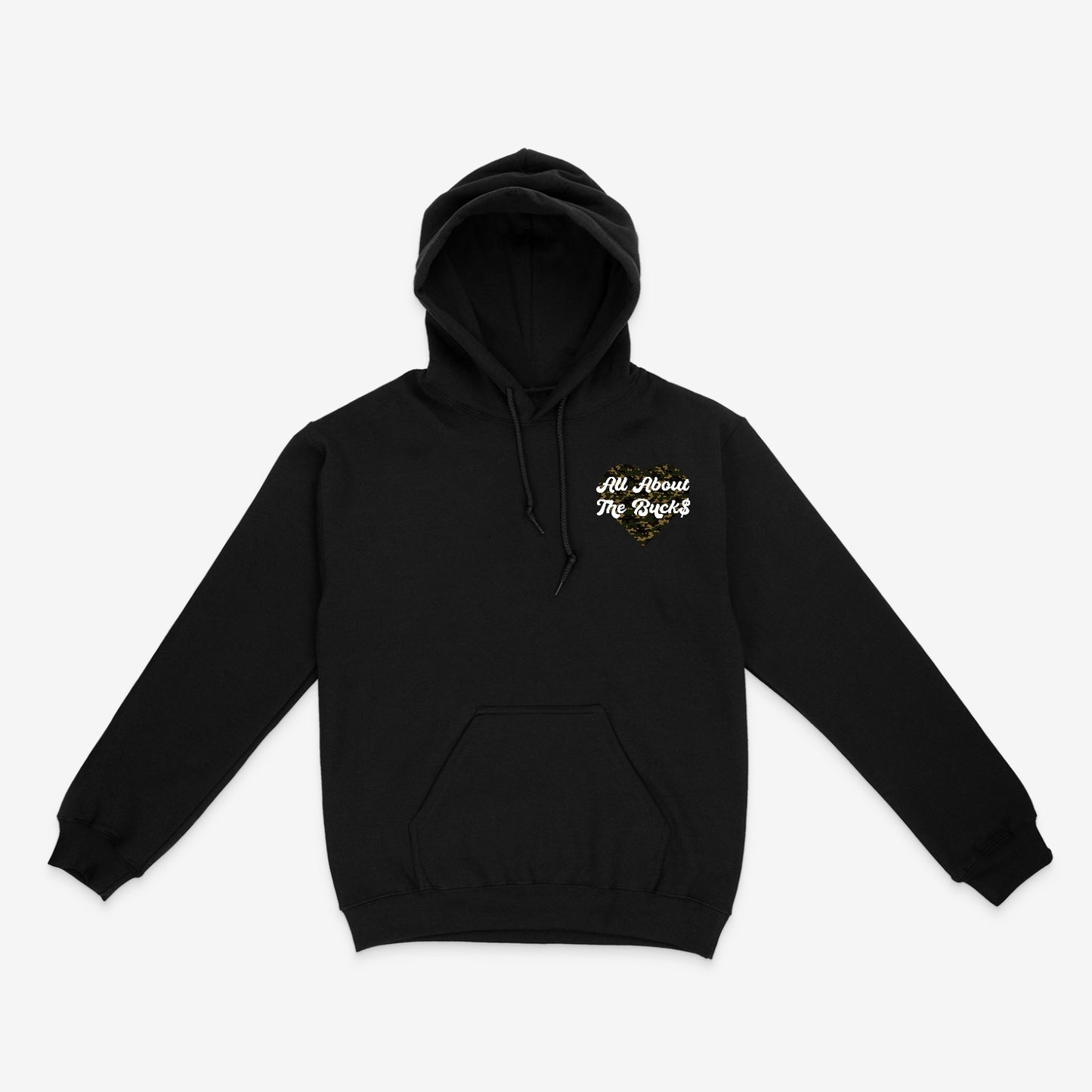 AllAboutTheBuck$ Camo Hoodie