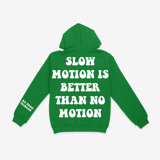Green Slow Motion Hoodie