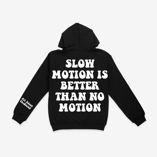 Black Slow Motion Hoodie