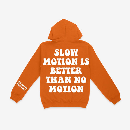 Orange Slow Motion Hoodie